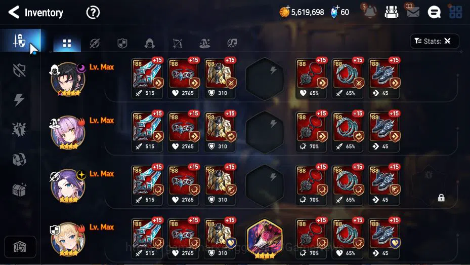 Epic Seven Accounts GLOBAL Unverif|New Era|3 ML(NM Luna, PC Flan, SP P image 13