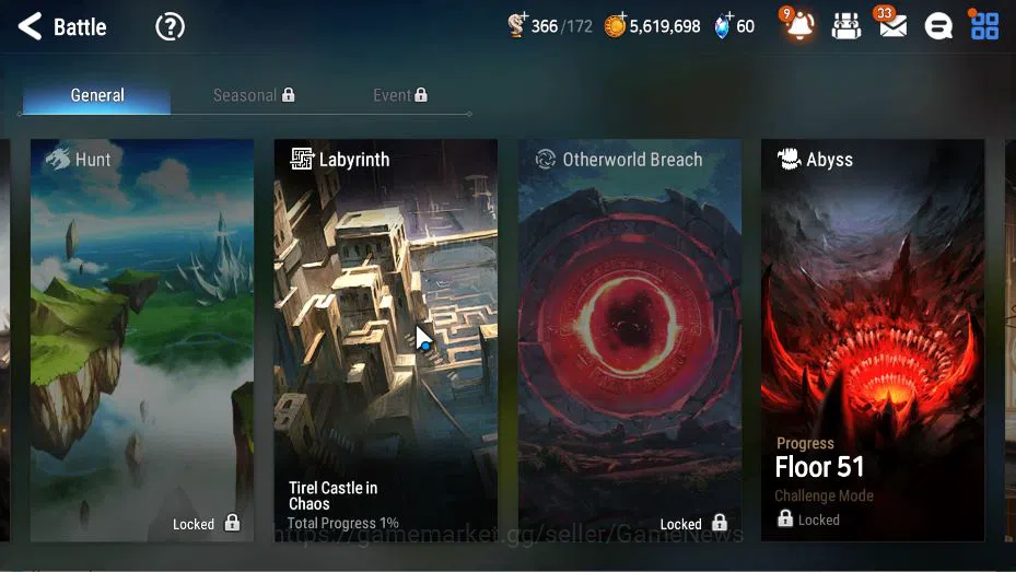 Epic Seven Accounts GLOBAL Unverif|New Era|3 ML(NM Luna, PC Flan, SP P image 4