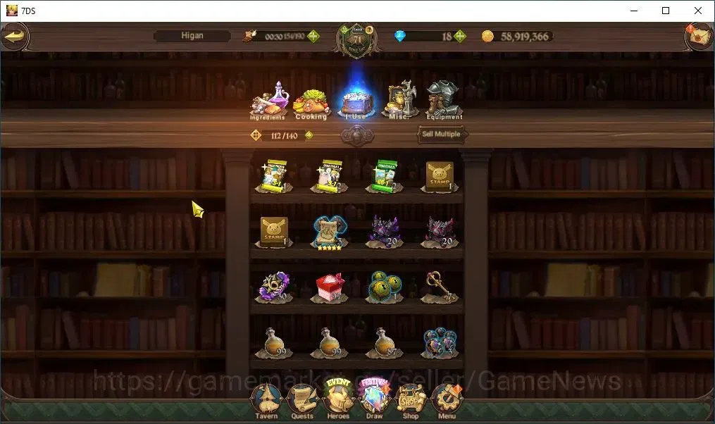 The Seven Deadly Sins: Grand Cross Accounts Global|2,2M CC|4 LR+5 UR+Collab ReZero|S&B,Reinhar image 16