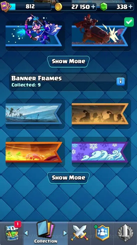 Clash Royale Accounts Mobile |KTL 11|Trophy 4850|1 Heroes|7 Evo|10 Legen image 11
