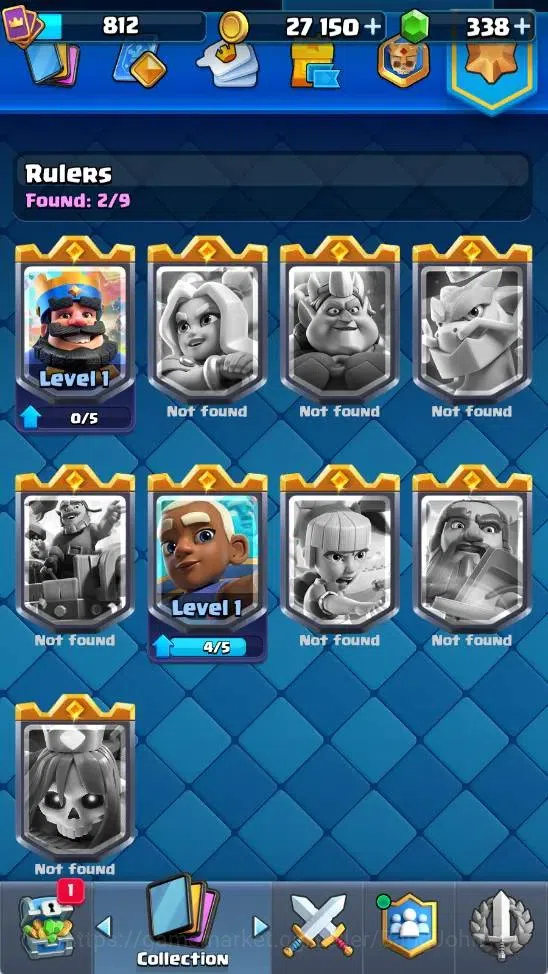 Clash Royale Accounts Mobile |KTL 11|Trophy 4850|1 Heroes|7 Evo|10 Legen image 9