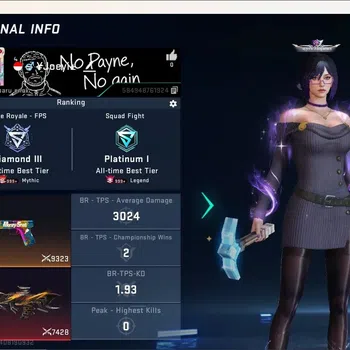 Blood Strike Accounts Collab Skin ASIA|2 Ultra Melee:Scythe-Luna&One-HandedAxe|Eternal Gun:DesertEagle|6 Collab Gun