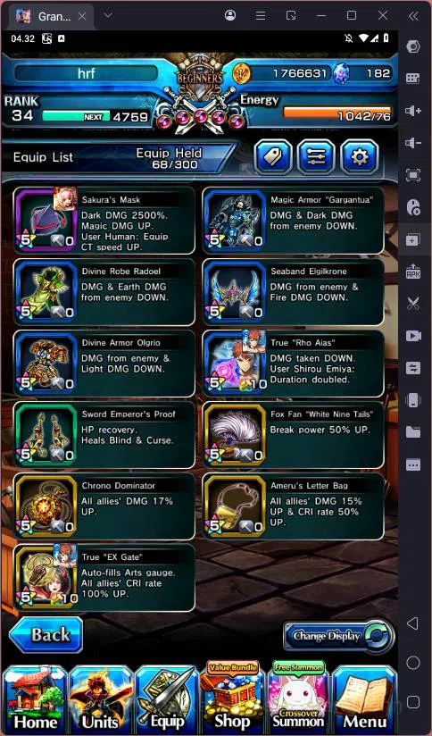 Grand Summoners Accounts Global |Ascend 13| Shirou Emiya TW, Summer Miyu, C image 5