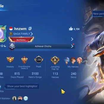 Honor of Kings Accounts Rare Skin Global | 113H 240S | Limited: Kaizer | 8 Legend: Ying, Zilong, Angela,ETC| 3 SXD