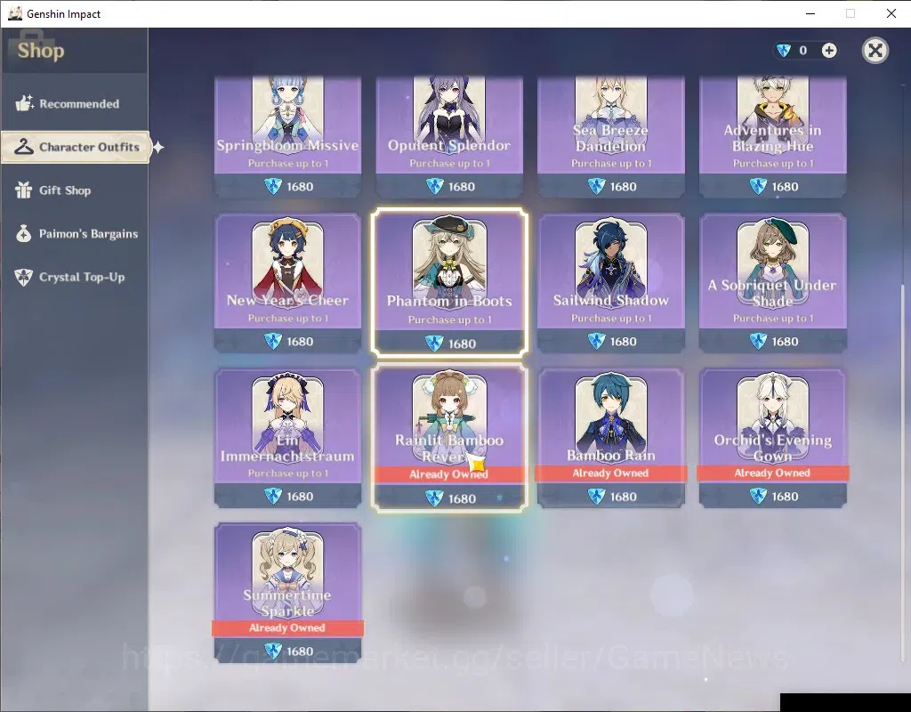 Genshin Impact Accounts ASIA|AR 59|11 Limited+7(*5Wep)|Nicole,Furina,Nahid image 10
