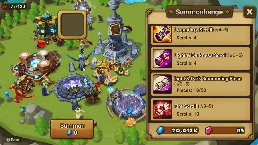Summoners War: Sky Arena Accounts Starter GLOBAL | NB 5 TESHAR,Starter Gacha 115 12Y+160 11Y Scrool, 3 Legendary All 4