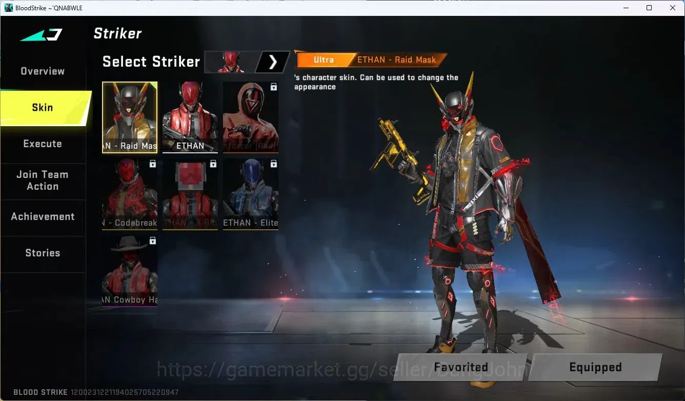 Blood Strike Accounts ASIA |5 Legendary Guns M4A1-Venom,Vector,INP-9,FAL image 10