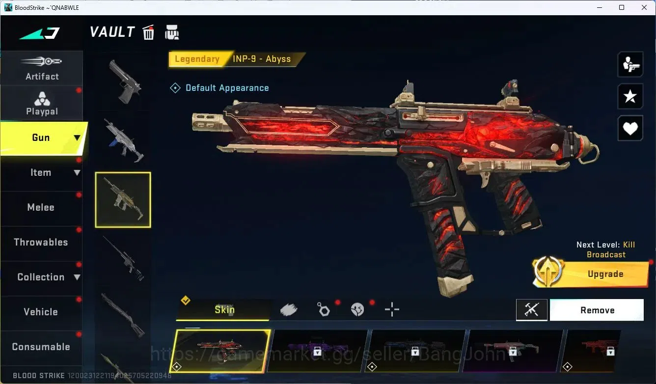 Blood Strike Accounts ASIA |5 Legendary Guns M4A1-Venom,Vector,INP-9,FAL image 5