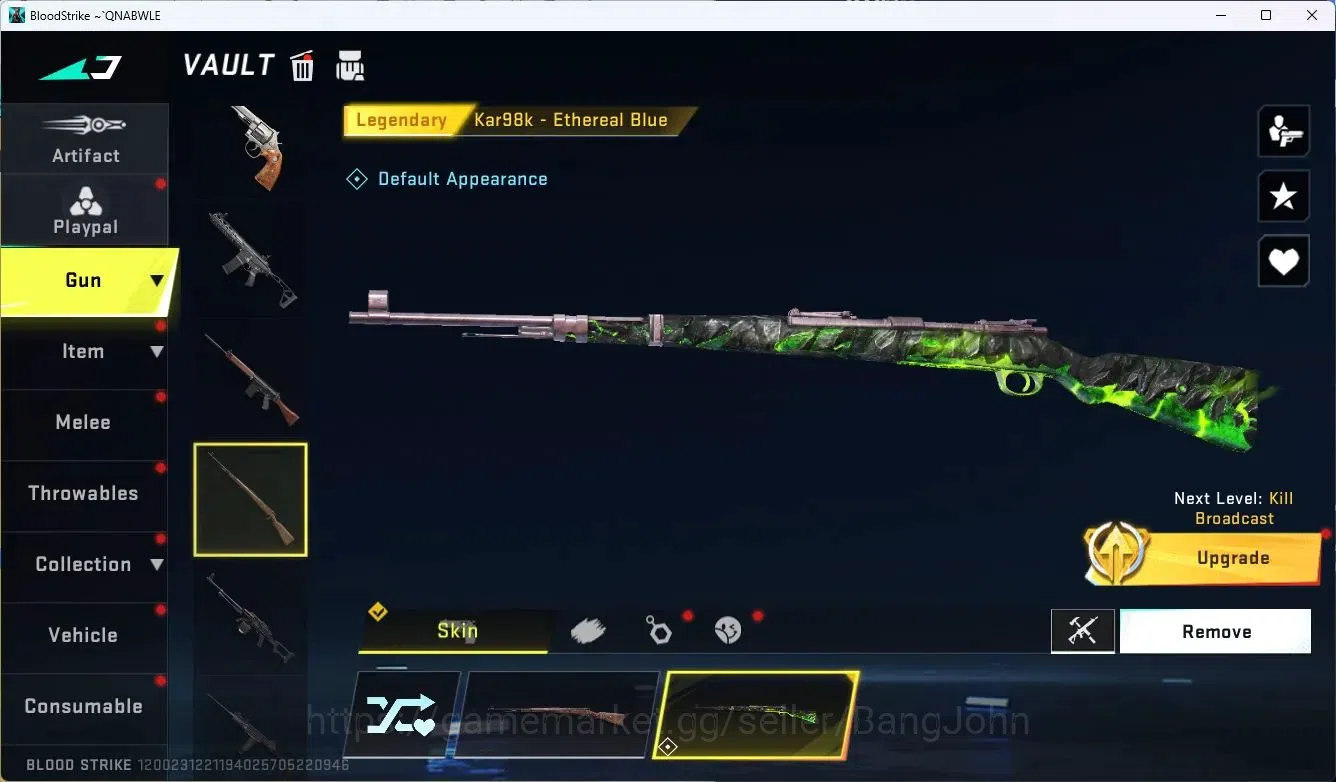 Blood Strike Accounts ASIA |5 Legendary Guns M4A1-Venom,Vector,INP-9,FAL image 7