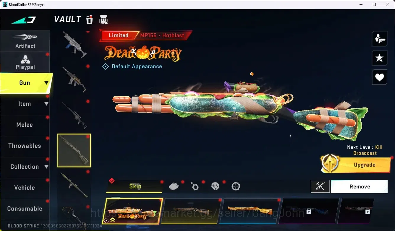 Blood Strike Accounts ASIA|2 Collab Gun (Evangelio)|3 Limited Gun|11 Ult image 10