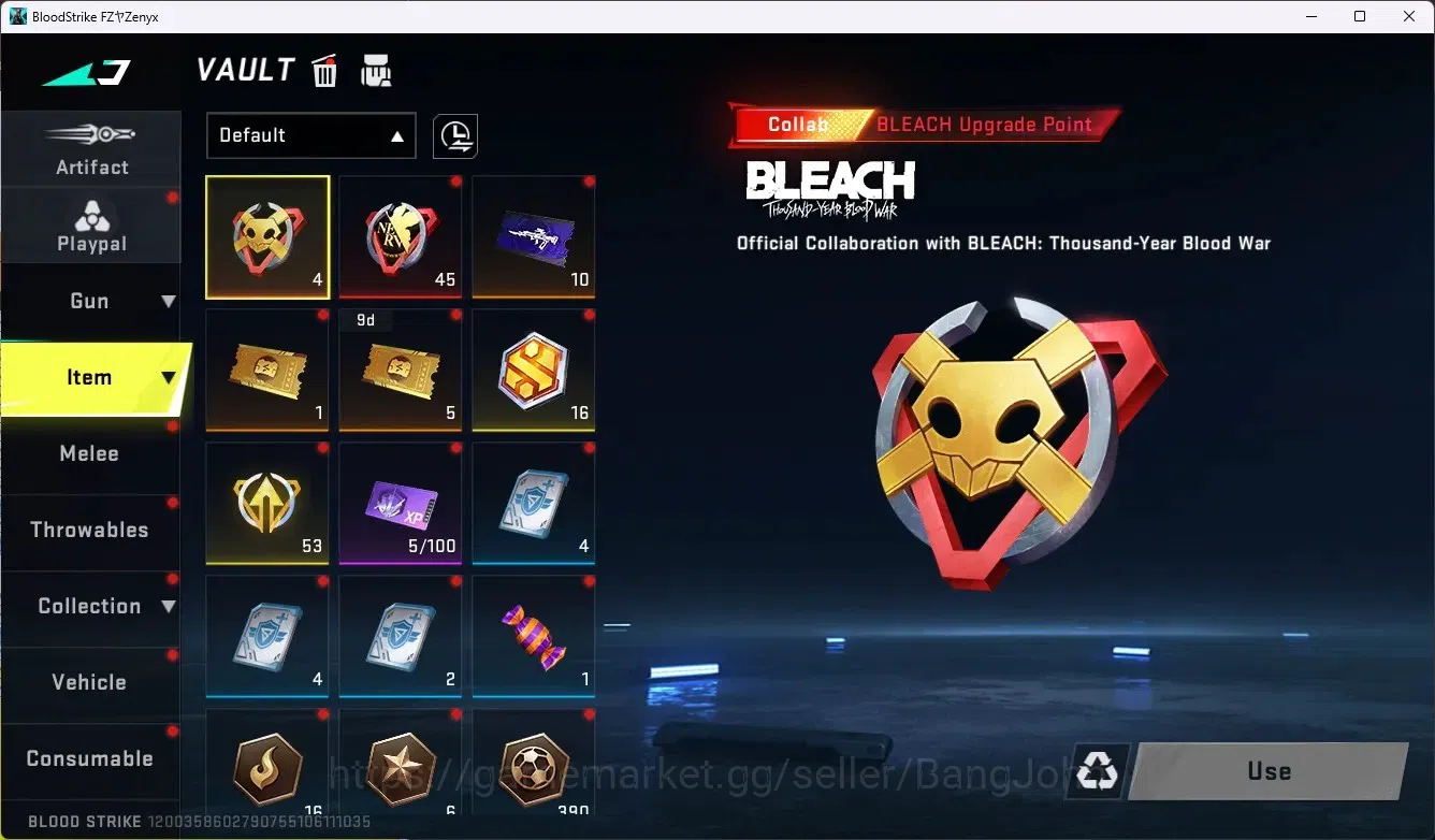 Blood Strike Accounts ASIA|2 Collab Gun (Evangelio)|3 Limited Gun|11 Ult image 18