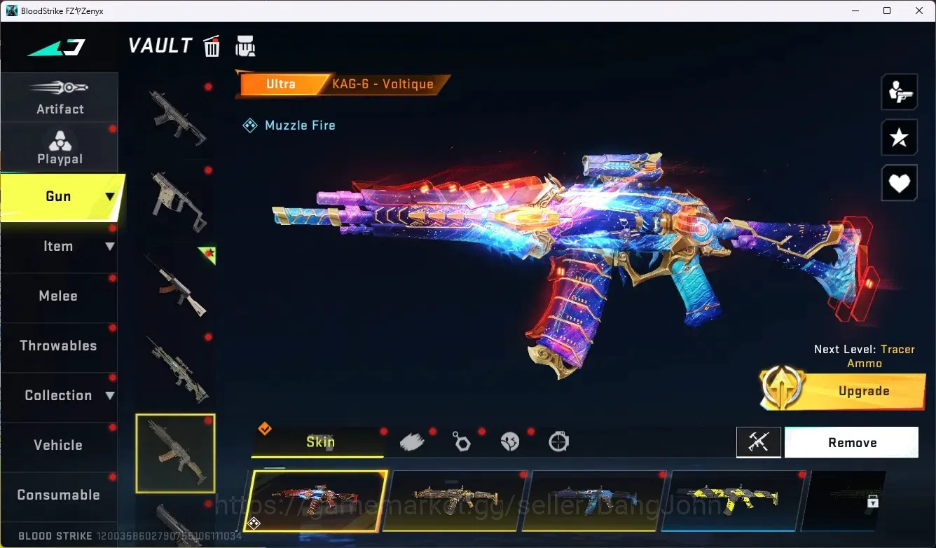 Blood Strike Accounts ASIA|2 Collab Gun (Evangelio)|3 Limited Gun|11 Ult image 5