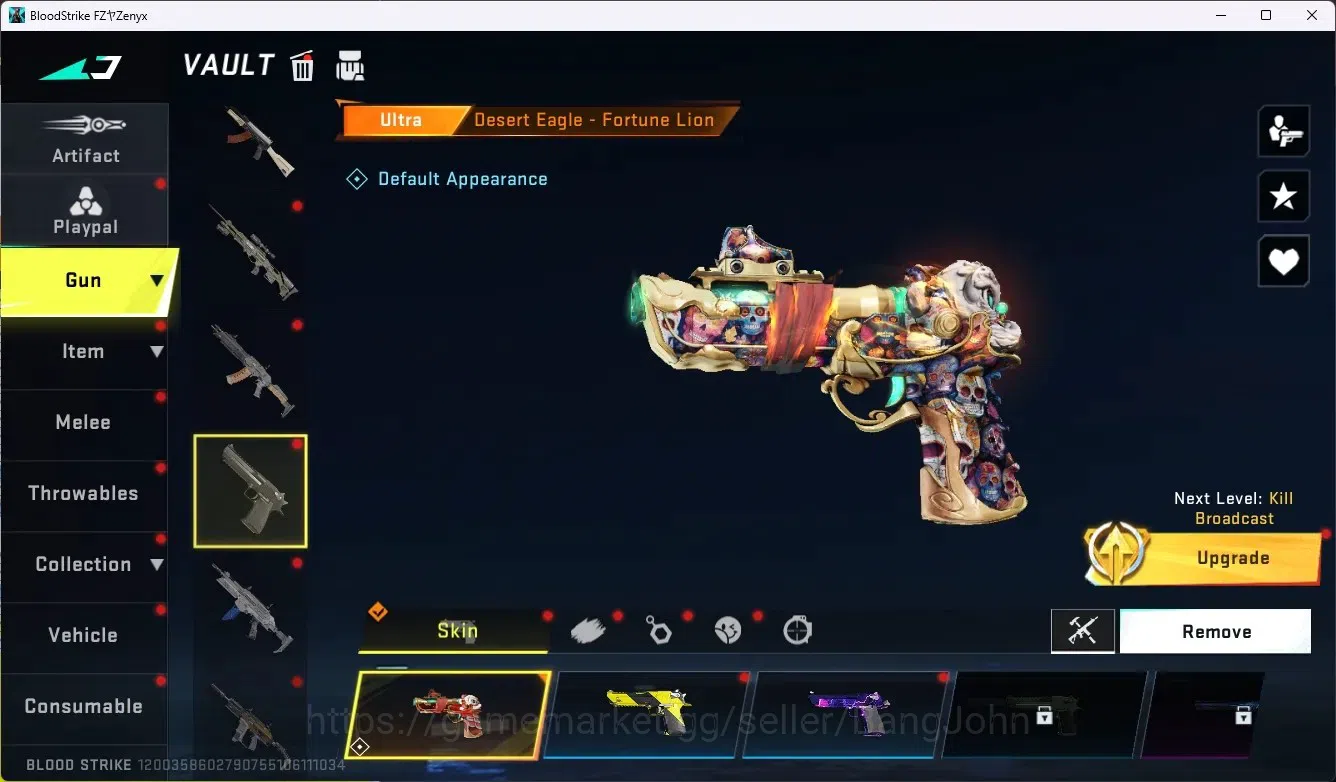 Blood Strike Accounts ASIA|2 Collab Gun (Evangelio)|3 Limited Gun|11 Ult image 6