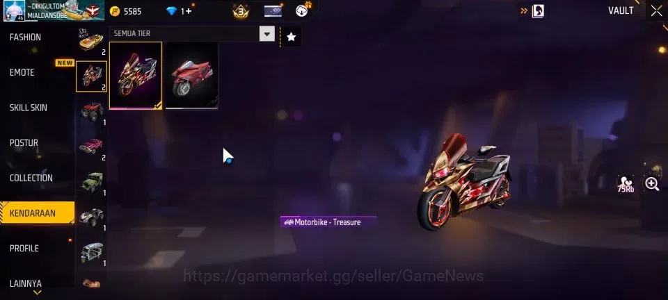 Free Fire Accounts Indonesia|M1887 Hand Of Hope|Mocos Arc|Quackman Bu image 11