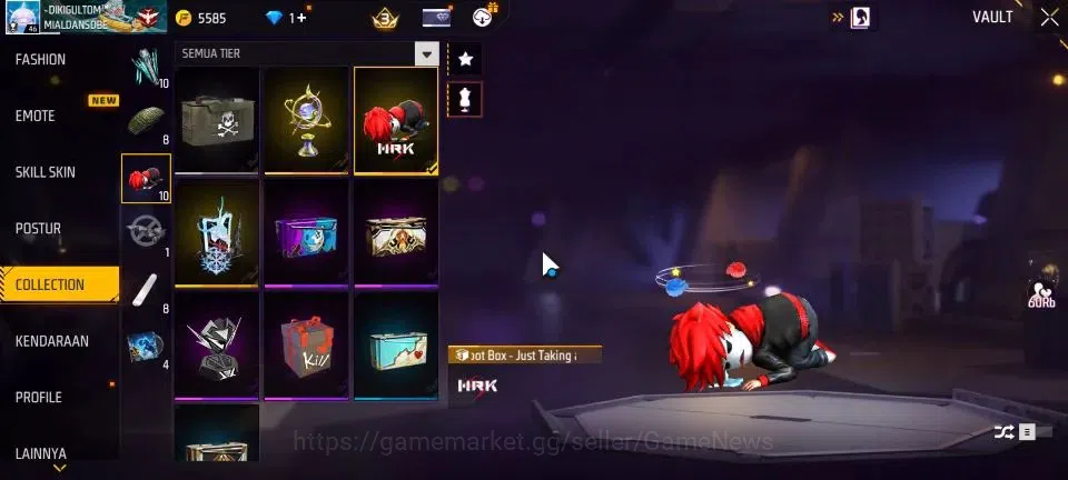 Free Fire Accounts Indonesia|M1887 Hand Of Hope|Mocos Arc|Quackman Bu image 9