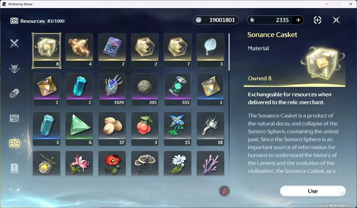 Wuthering Waves Accounts SEA|UL 51|Rank 6|3 Char Limited [Denia,Chisa,Shore image 15
