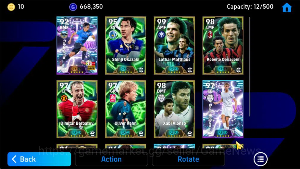 eFootball Accounts Starter Mobile|Rui Costa(Visionary Pass,Phenom Pass),Tatsuya Ito(Momentum Dribbling,Accelaeration 5