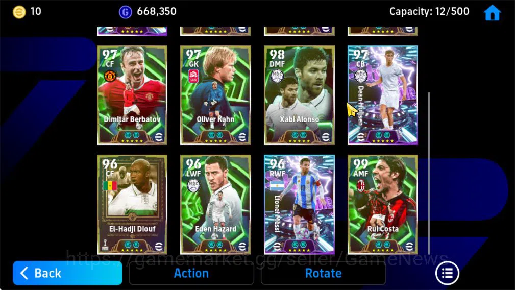 eFootball Accounts Starter Mobile|Rui Costa(Visionary Pass,Phenom Pass),Tatsuya Ito(Momentum Dribbling,Accelaeration 6