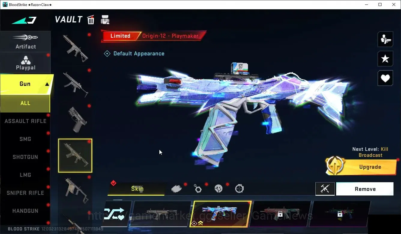 Blood Strike Accounts Collab Skin ASIA|ETERNAL DeAgle+Collab Enzo Kraken,TokRev MCX,FN2K,Jack|5 13