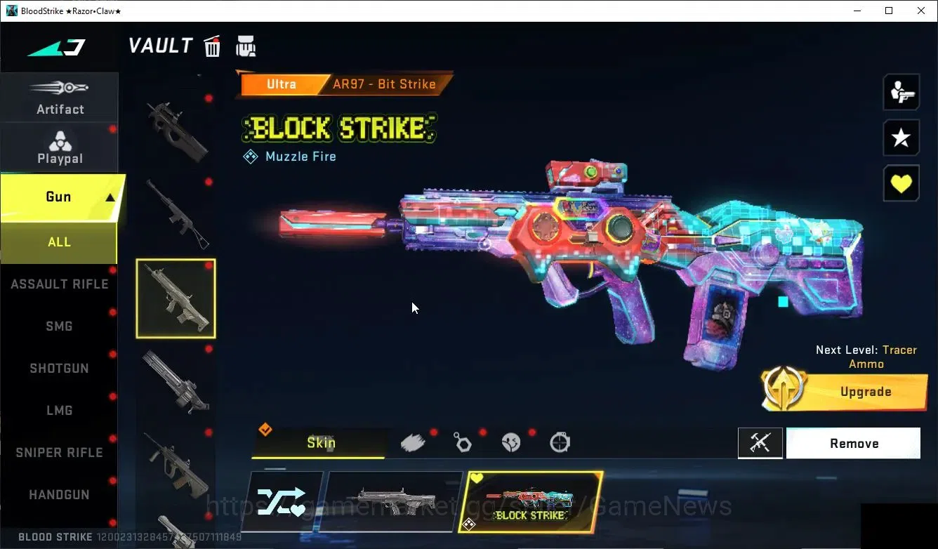Blood Strike Accounts Collab Skin ASIA|ETERNAL DeAgle+Collab Enzo Kraken,TokRev MCX,FN2K,Jack|5 14
