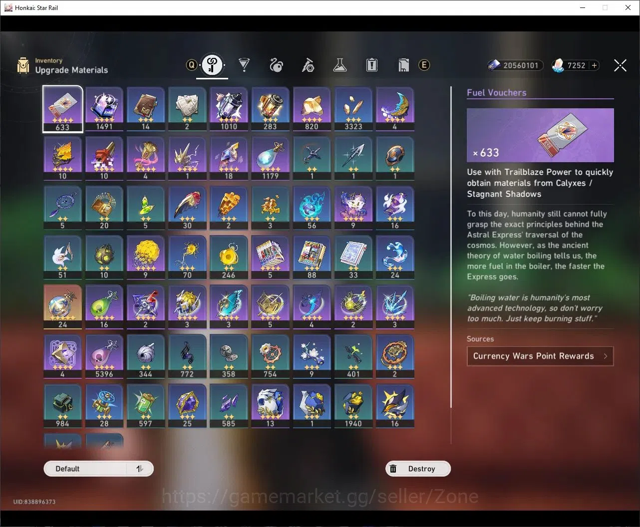 Honkai Star Rail Accounts ASIA|TL62|14x*5 Char|Castorice Lv70, Himeko Lv70, image 7