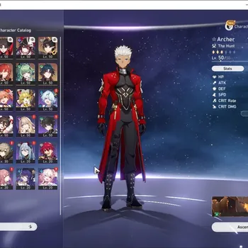 Honkai Star Rail Accounts Others Asia|TL 36|1 GC|Archer Team Prem|6 Limited|Archer+Sign, Rin Tohsaka,Sparkle,Danheng