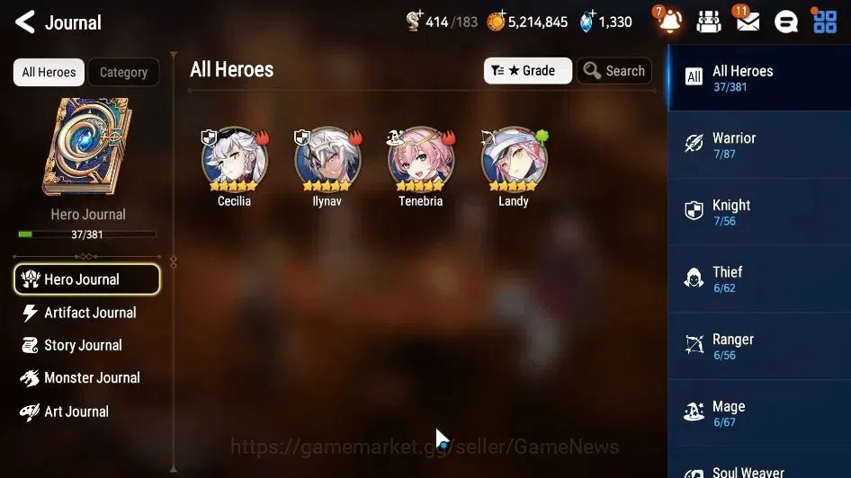 Epic Seven Accounts GLOBAL Unverif|New Era|2 ML(Rhiana & Luciel,Top Mo image 7