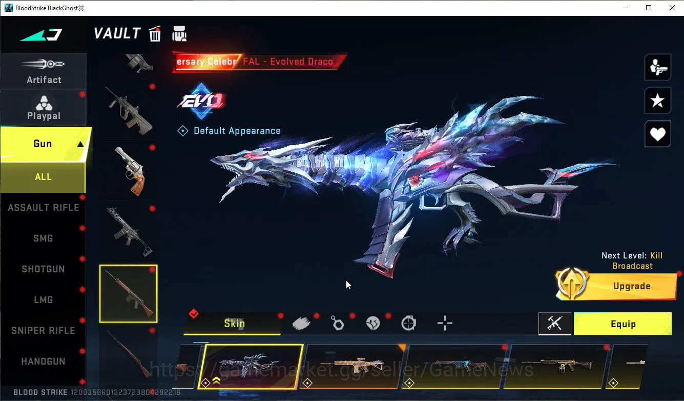 Blood Strike Accounts ASIA|Collab 7DS[AK47,Karl98,QBZ95],BLEACH Byakuya, image 17