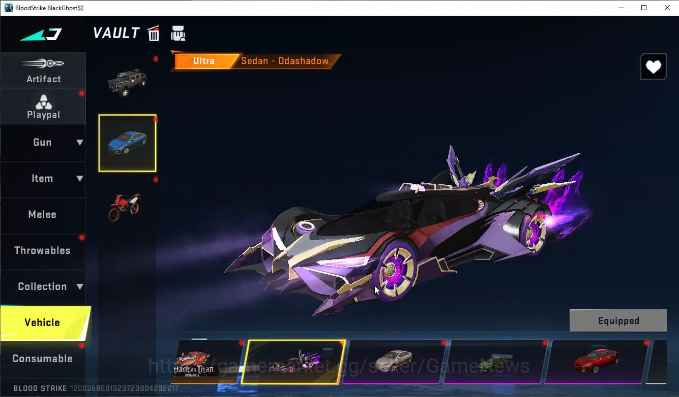Blood Strike Accounts ASIA|Collab 7DS[AK47,Karl98,QBZ95],BLEACH Byakuya, image 4