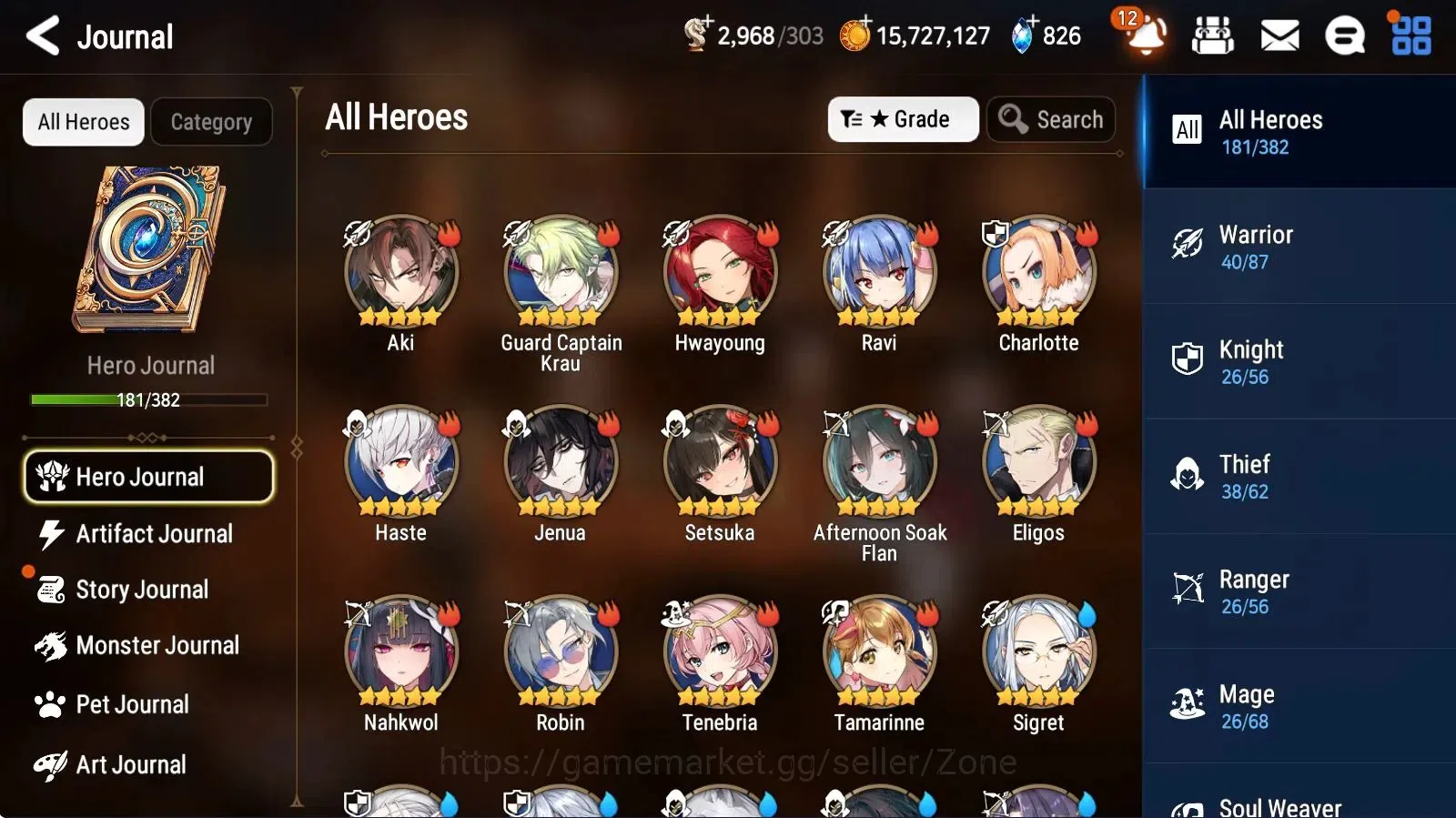 Epic Seven Accounts High-End Global Unverif|63|21ML (Ilynav,R&L,Yulha Etc.)|PoH+Bless ON|SS 2.9K, 1.1K MM, 250 5