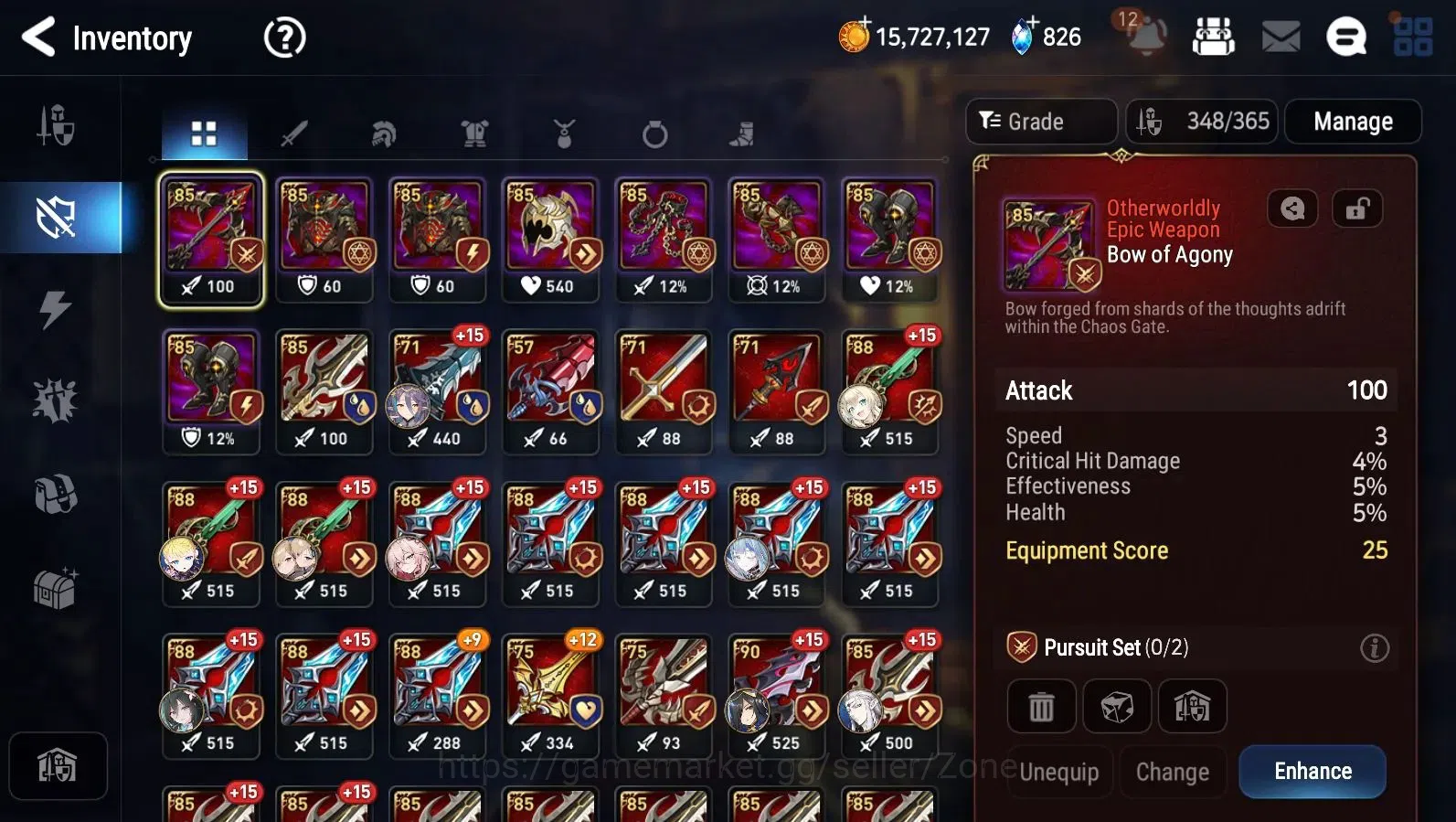 Epic Seven Accounts High-End Global Unverif|63|21ML (Ilynav,R&L,Yulha Etc.)|PoH+Bless ON|SS 2.9K, 1.1K MM, 250 7