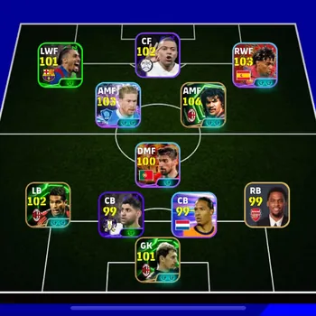 eFootball Accounts Legends & Iconic Players COLECTIVE 3160+ | RUUD GULLIT,CHEAPEST