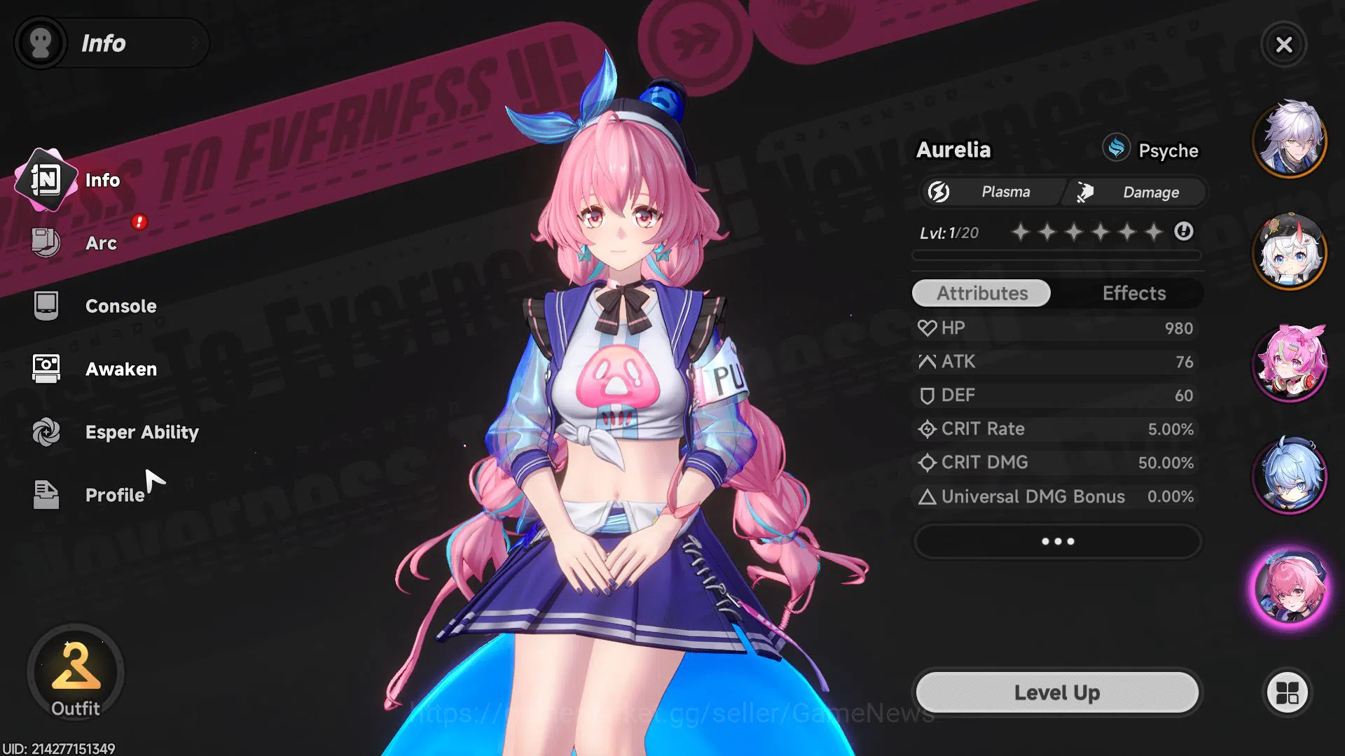 Neverness to Everness Accounts GLOBAL EU|HL 3|2 SS(Sakiri,Baicang)Selector On|5 S image 12