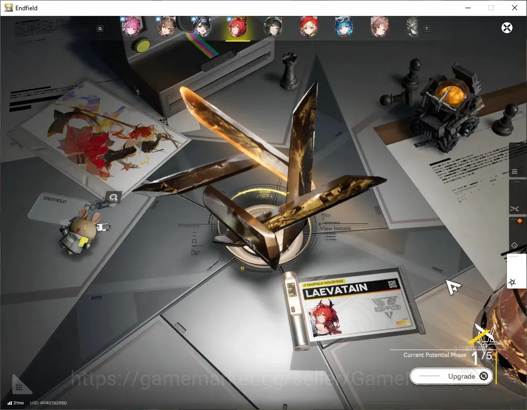Arknights: Endfield Accounts ASIA|Lv60|Ars 4,9k|10SSR(6Limit)+11(*6Wep)|[Yvonne image 11
