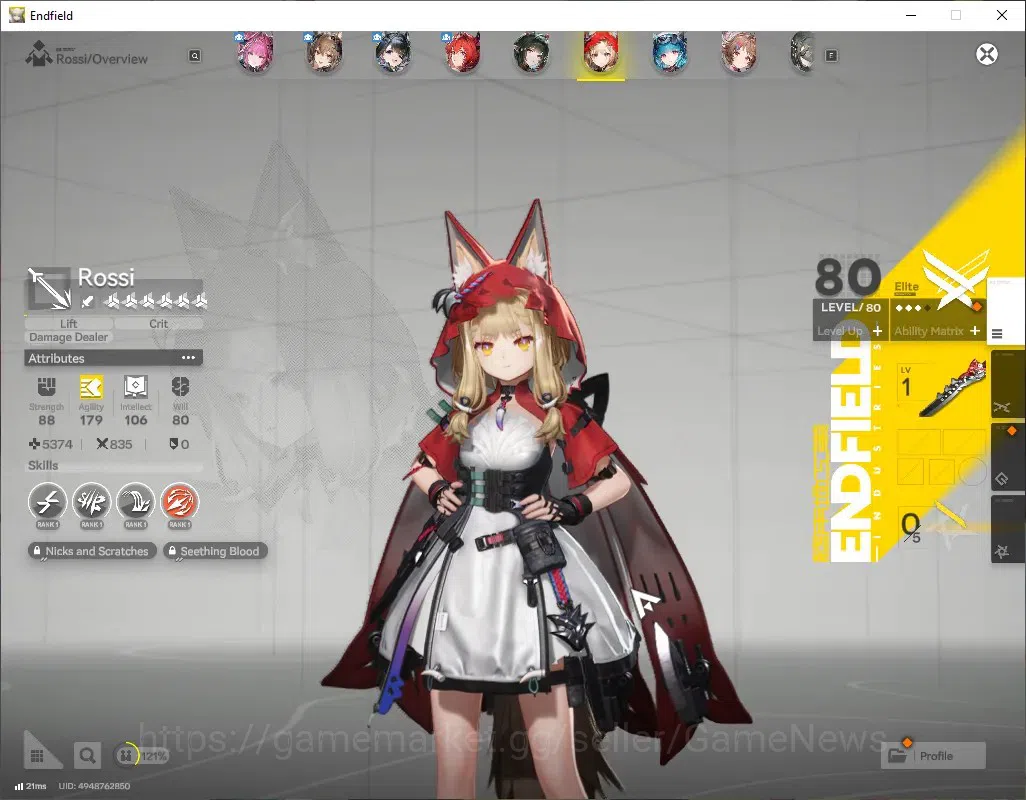 Arknights: Endfield Accounts ASIA|Lv60|Ars 4,9k|10SSR(6Limit)+11(*6Wep)|[Yvonne image 14