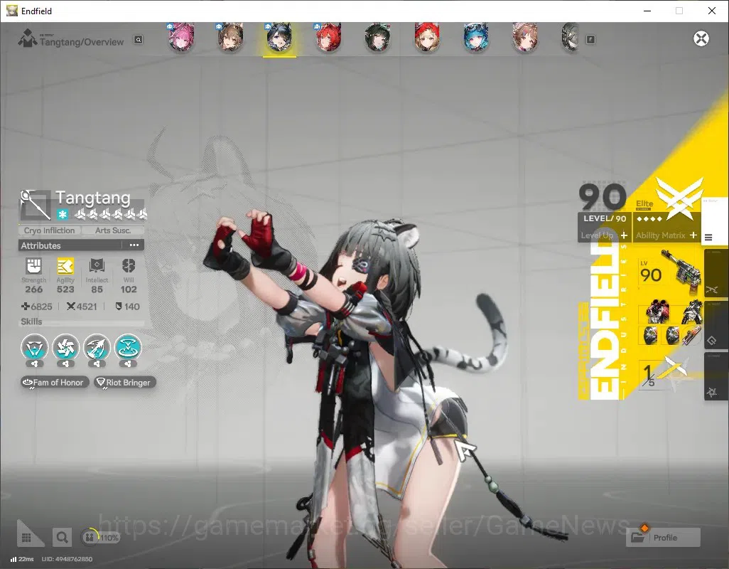 Arknights: Endfield Accounts ASIA|Lv60|Ars 4,9k|10SSR(6Limit)+11(*6Wep)|[Yvonne image 7