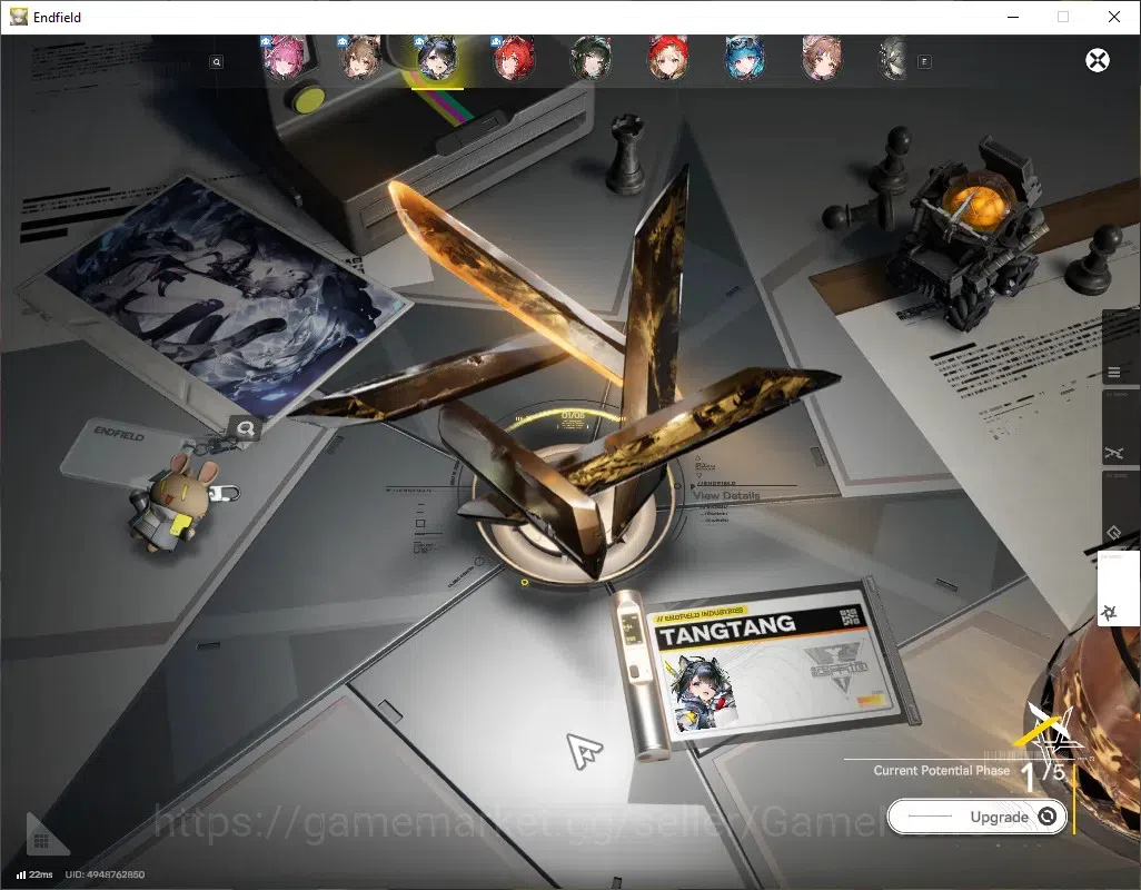 Arknights: Endfield Accounts ASIA|Lv60|Ars 4,9k|10SSR(6Limit)+11(*6Wep)|[Yvonne image 9
