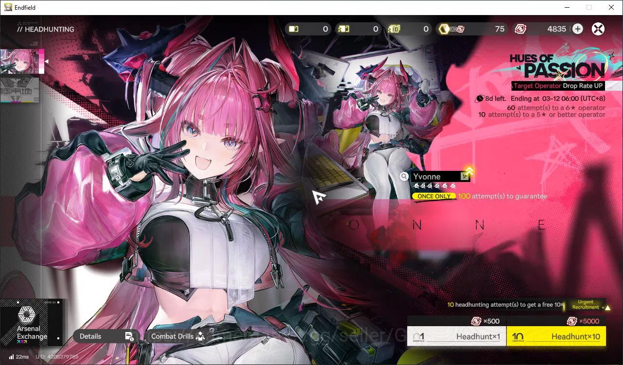 Arknights: Endfield Accounts Asia Lv55|4K Oro|7 SSR [(Laeva,Gilbert,Yvonne,Arde image 18