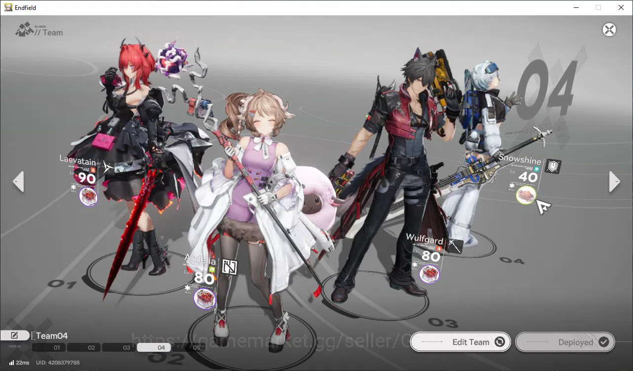 Arknights: Endfield Accounts Asia Lv55|4K Oro|7 SSR [(Laeva,Gilbert,Yvonne,Arde image 20