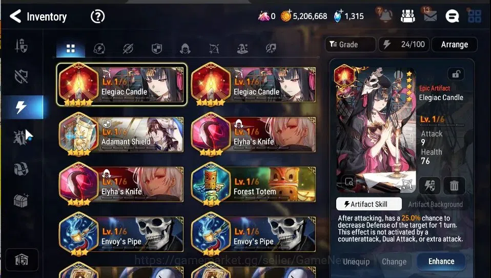 Epic Seven Accounts GLOBAL Unverif|New Era|2 ML(Rhianna&Luciella,Belia image 16