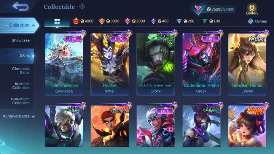 Mobile Legends: Bang Bang Accounts Global|Skin 312|Renowned|PRIME Granger,Sanrio Flor image 10