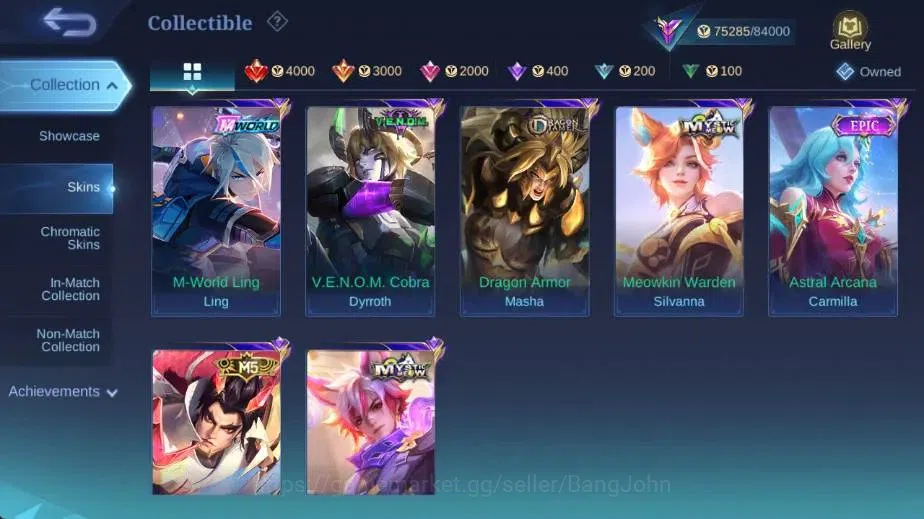 Mobile Legends: Bang Bang Accounts Global|Skin 312|Renowned|PRIME Granger,Sanrio Flor image 14