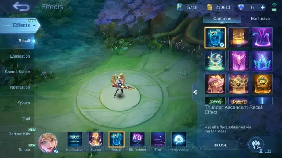 Mobile Legends: Bang Bang Accounts Global|Skin 312|Renowned|PRIME Granger,Sanrio Flor image 17
