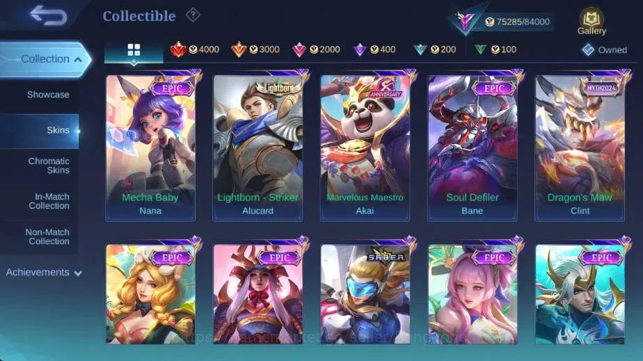 Mobile Legends: Bang Bang Accounts Global|Skin 312|Renowned|PRIME Granger,Sanrio Flor image 7
