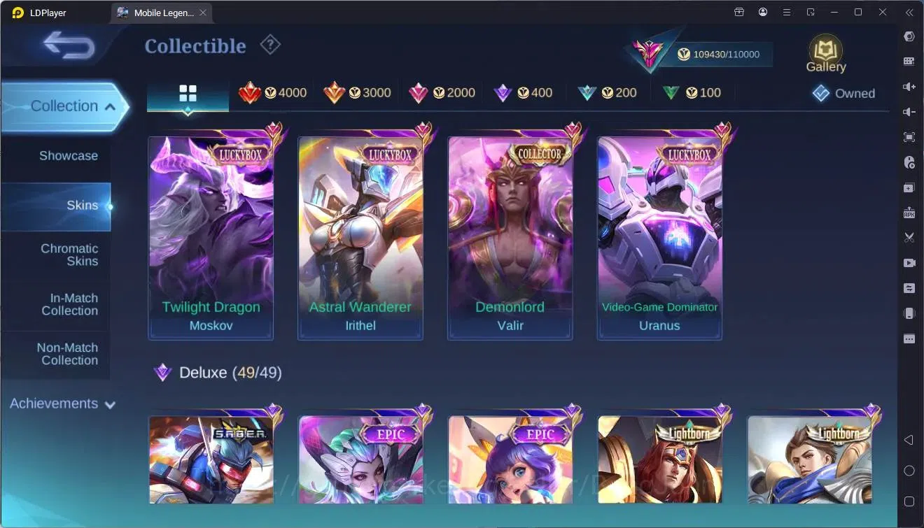 Mobile Legends: Bang Bang Accounts Global |Hero 133|Skin 351|Exalted|Legend Alucard|P image 11
