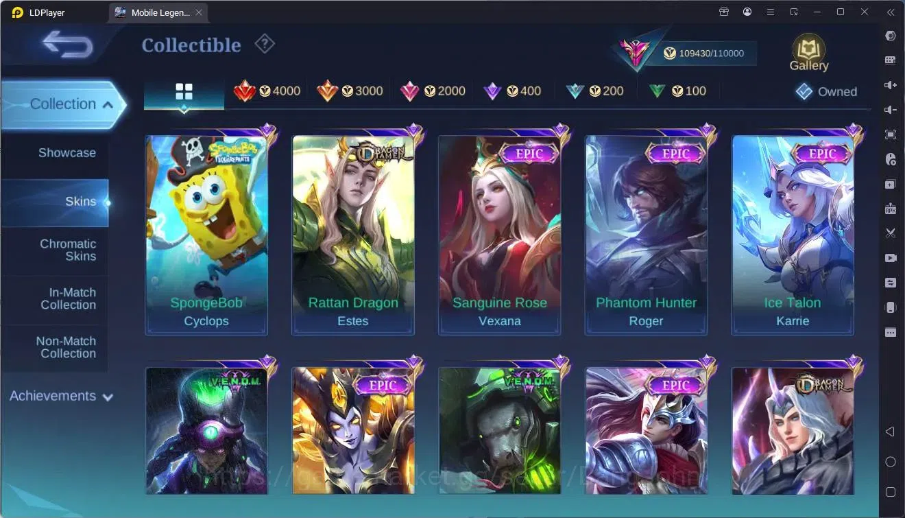 Mobile Legends: Bang Bang Accounts Global |Hero 133|Skin 351|Exalted|Legend Alucard|P image 15