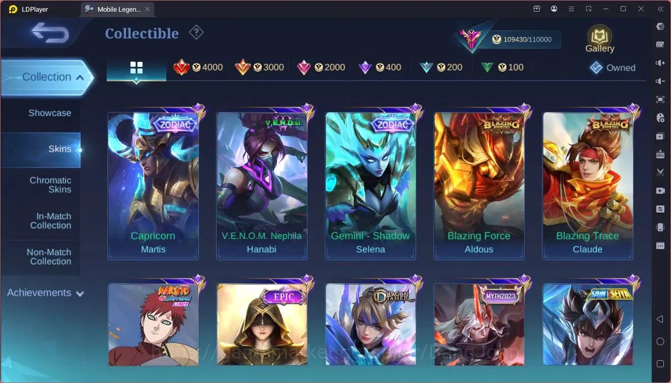 Mobile Legends: Bang Bang Accounts Global |Hero 133|Skin 351|Exalted|Legend Alucard|P image 18