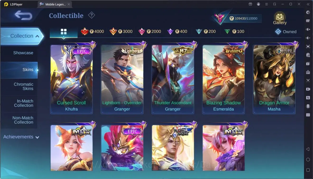 Mobile Legends: Bang Bang Accounts Global |Hero 133|Skin 351|Exalted|Legend Alucard|P image 20