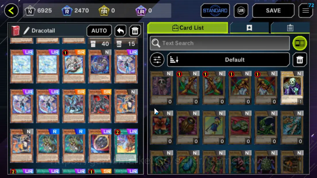 Yu-Gi-Oh! Master Duel Accounts Mid-Level Lv 18 | 20 Deck |VSK9,Radiant Typhoon,Dracotail,Yummys,Ninja,Dracotail 8