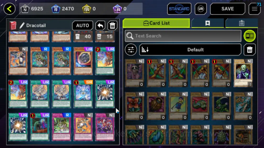 Yu-Gi-Oh! Master Duel Accounts Mid-Level Lv 18 | 20 Deck |VSK9,Radiant Typhoon,Dracotail,Yummys,Ninja,Dracotail 9
